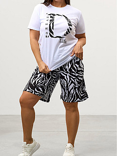 Костюм с бриджами женский