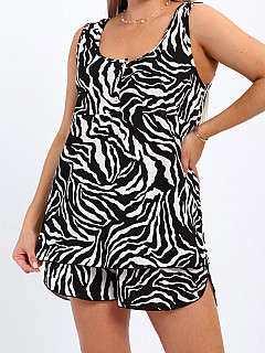 Пижама с шортами женская