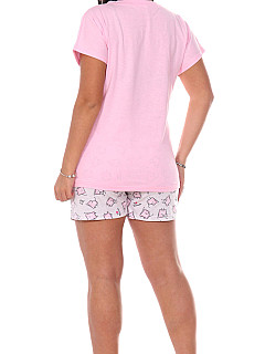 Пижама с шортами женская