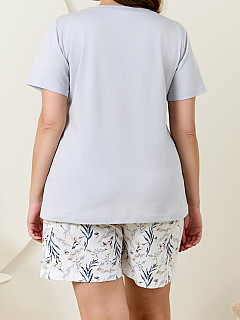 Пижама с шортами женская