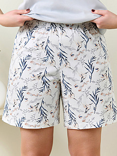 Пижама с шортами женская