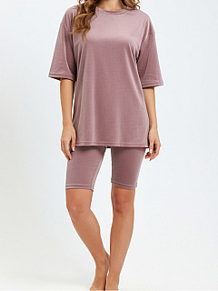 Костюм с велосипедками женский