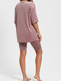 Костюм с велосипедками женский