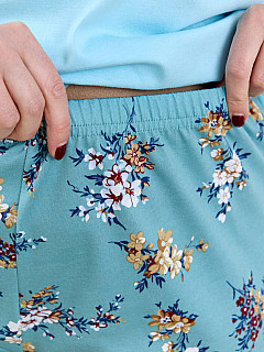 Пижама с шортами женская