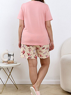Пижама с шортами женская