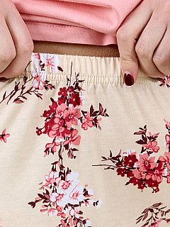 Пижама с шортами женская