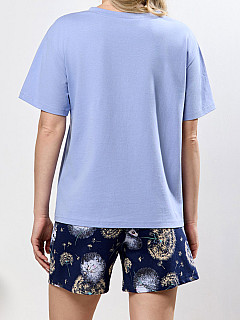 Пижама с шортами женская