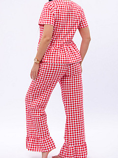 Пижама с брюками женская