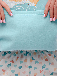 Пижама с брюками женская