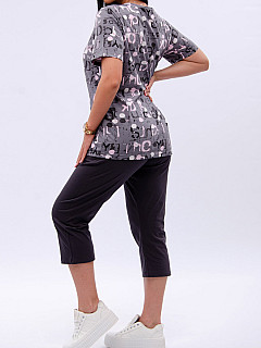 Костюм с бриджами женский