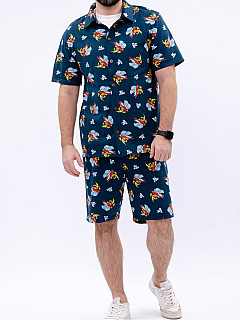 Костюм с шортами мужской