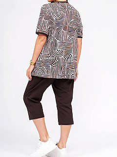 Костюм с бриджами женский