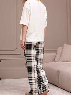 Пижама с брюками женская