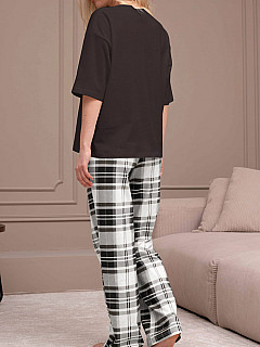 Пижама с брюками женская