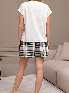 Пижама с шортами женская