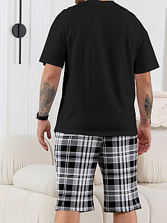 Пижама с шортами мужская