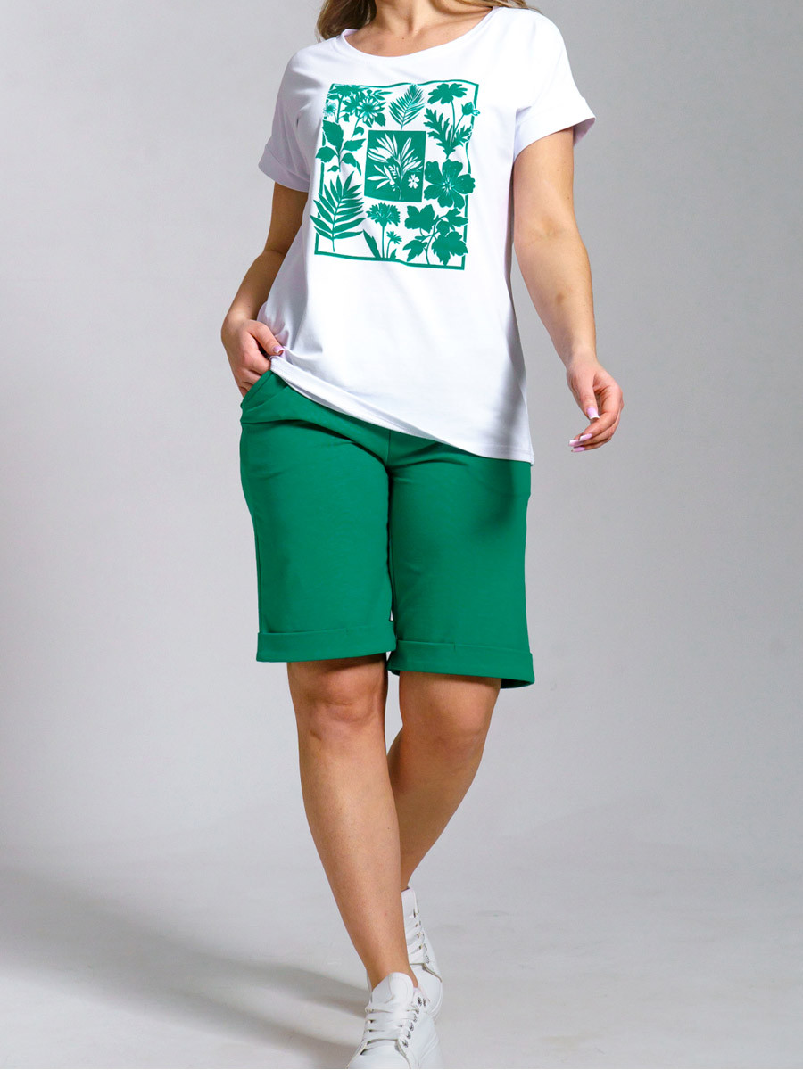 Костюм с шортами женский