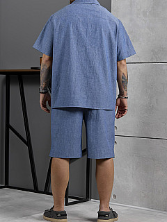 Костюм с шортами мужской