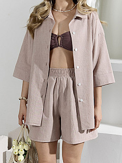 Костюм с шортами женский