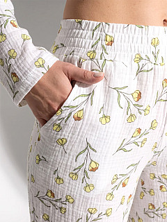 Пижама с брюками женская