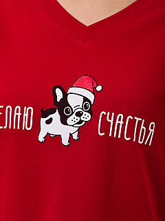 Пижама с брюками женская